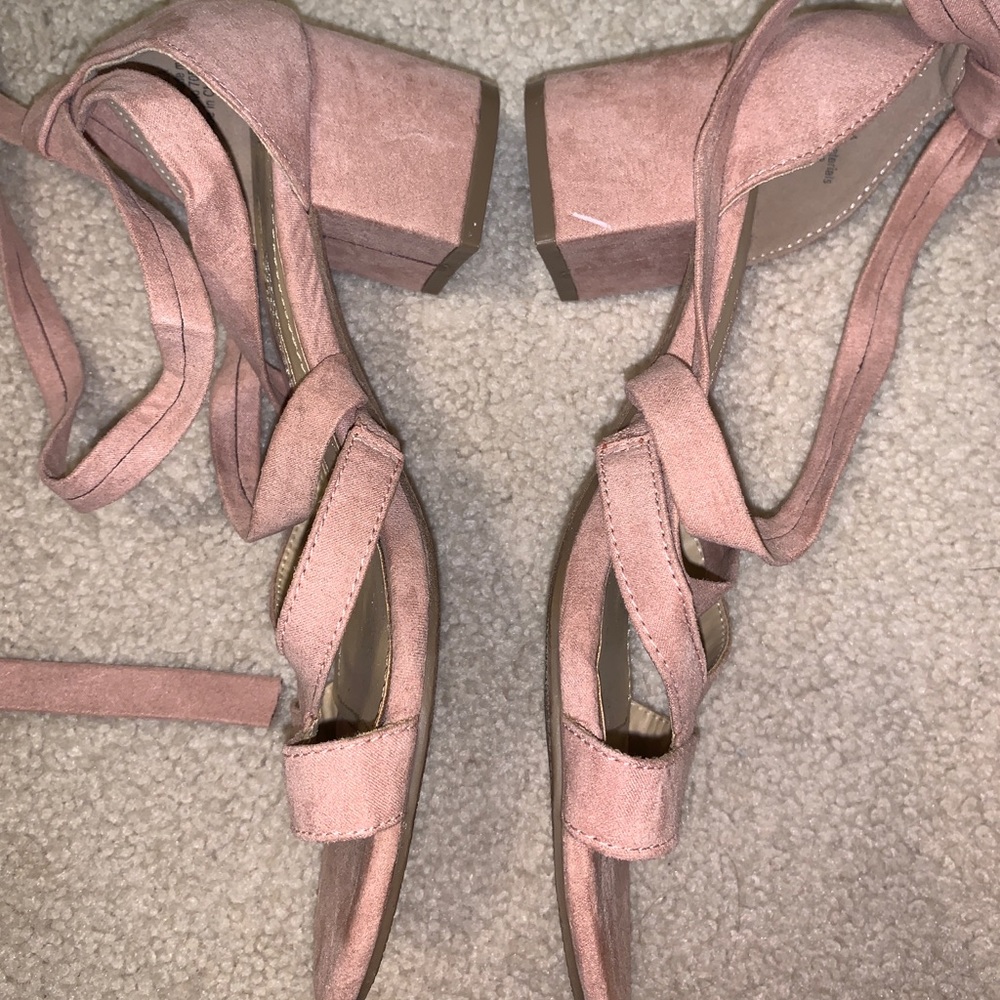 Lace up sandals